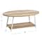 Household Essentials 39" Jamestown Oval Coffee Table